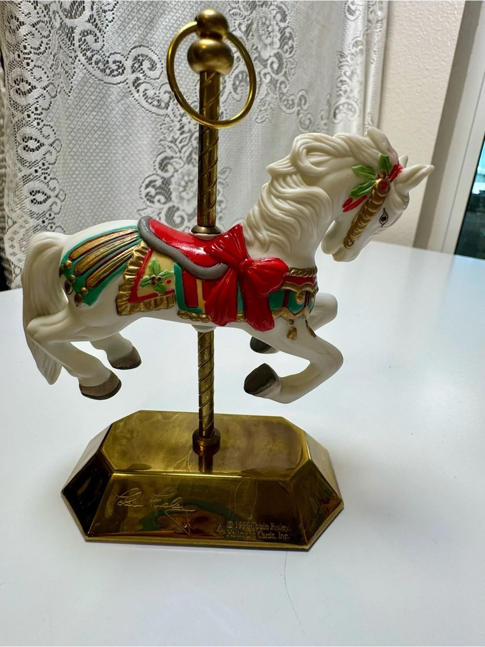1992 Hallmark Christmas Horse